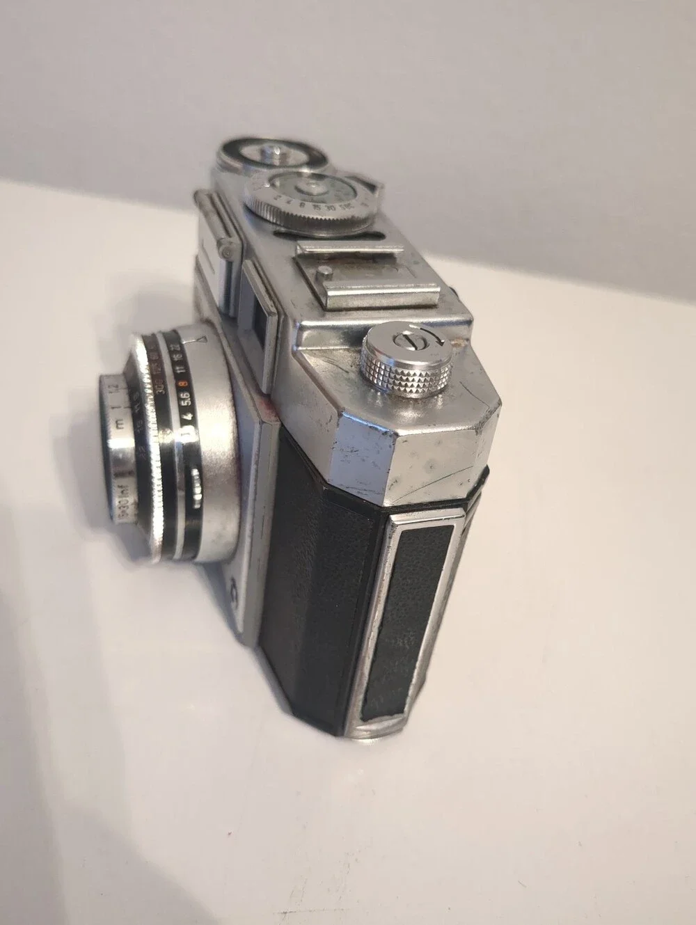 Zeiss With Case Ikon Contina Camera Novicar 1:28 f45mm Lens Prontor-SVS Untested
